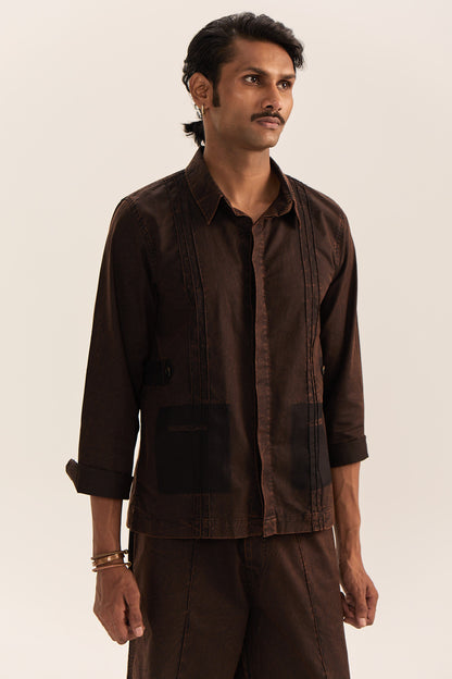 Jodhpuri Washed Set-Black