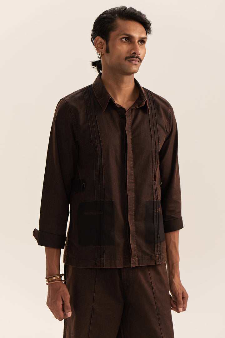 Jodhpuri Washed Set-Black