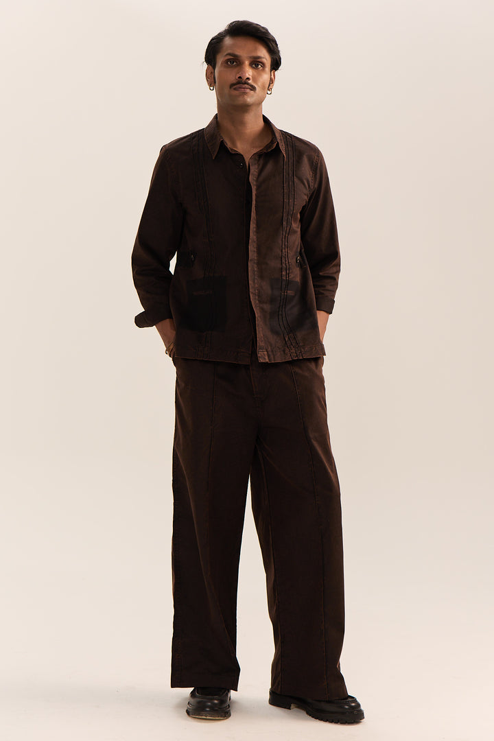 Jodhpuri Washed Set-Black