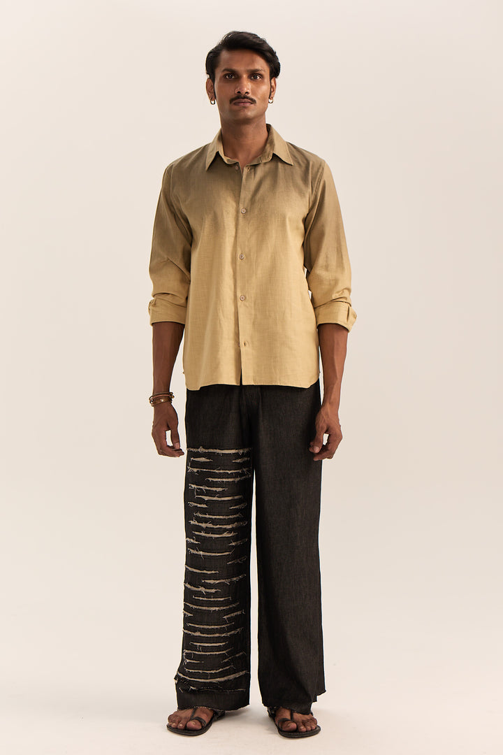Atish Spray Shirt-Linen