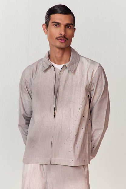 ARTIST JACKET SET- CHARCOAL