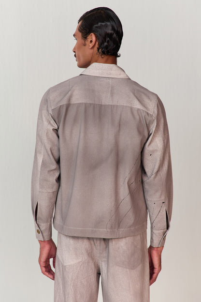 ARTIST JACKET SET- CHARCOAL