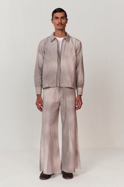ARTIST SPRAY PANTS-CHARCOAL