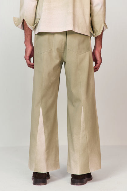 ARTIST SPRAY PANTS-GREEN
