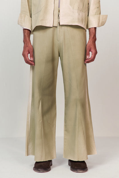 ARTIST SPRAY PANTS-GREEN
