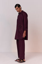 Load image into Gallery viewer, DOODLE PATHANI KURTA SET-VINO