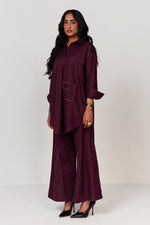 Load image into Gallery viewer, DOODLE KURTA SET-VINO