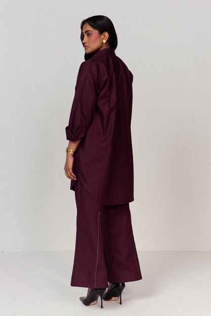 DOODLE KURTA SET-VINO