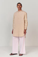 Load image into Gallery viewer, ANUV KURTA SET-SUMMER BEIGE