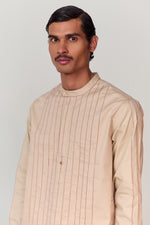 Load image into Gallery viewer, ANUV KURTA SET-SUMMER BEIGE