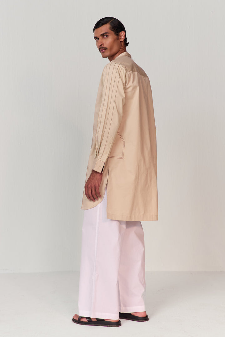 ANUV KURTA SET-SUMMER BEIGE