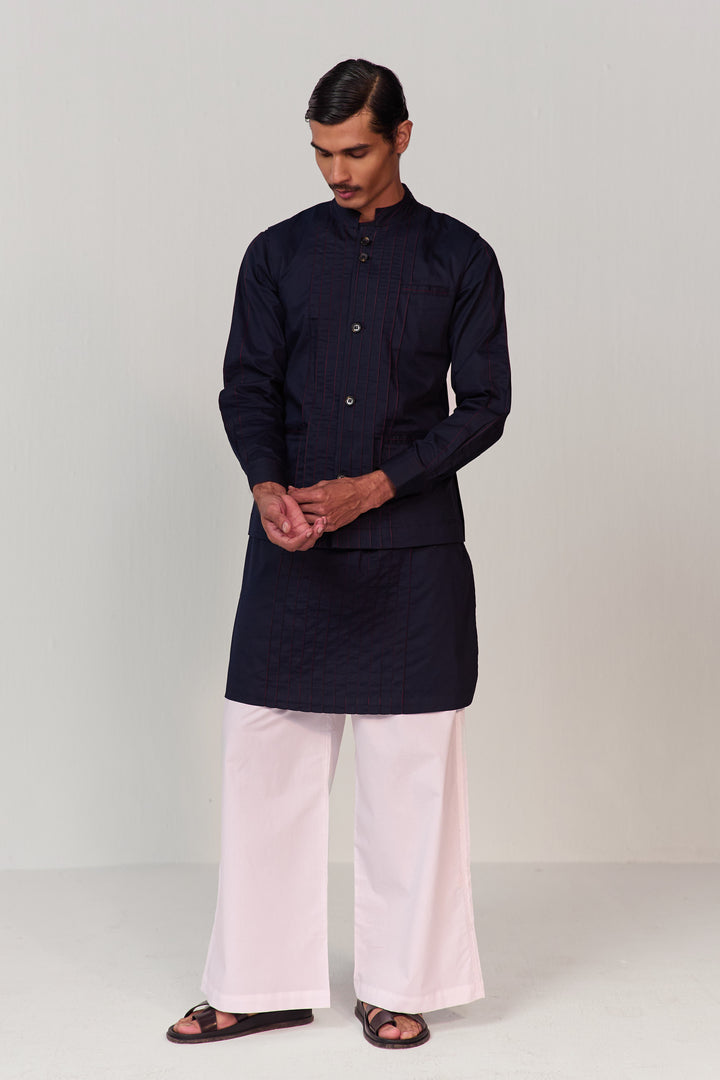 ANUV NEHRU JACKET SET-SET OF 3