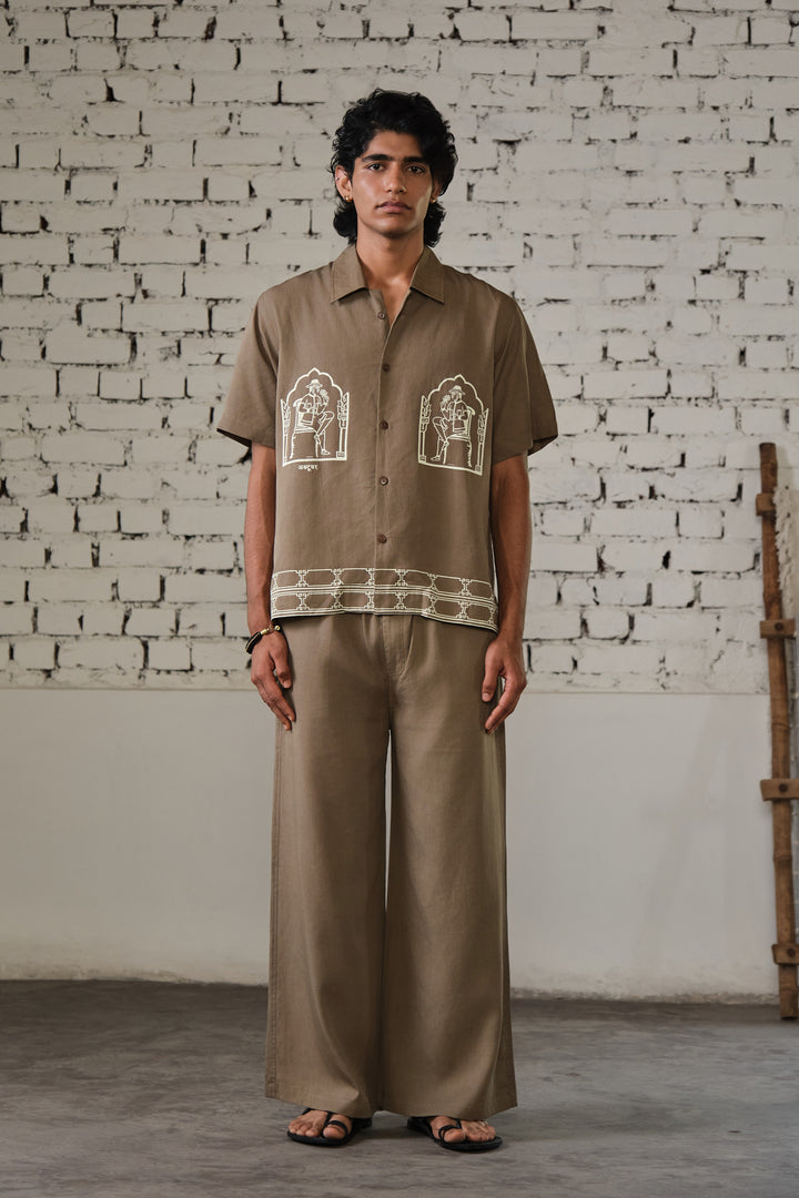 JENAB WEEKEND SET-OLIVE