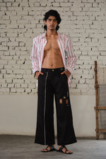 Load image into Gallery viewer, JALORE BELL PANTS-BLACK
