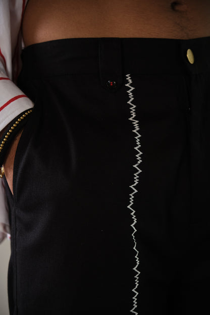 JALORE BELL PANTS-BLACK