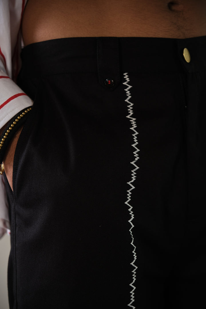 JALORE BELL PANTS-BLACK