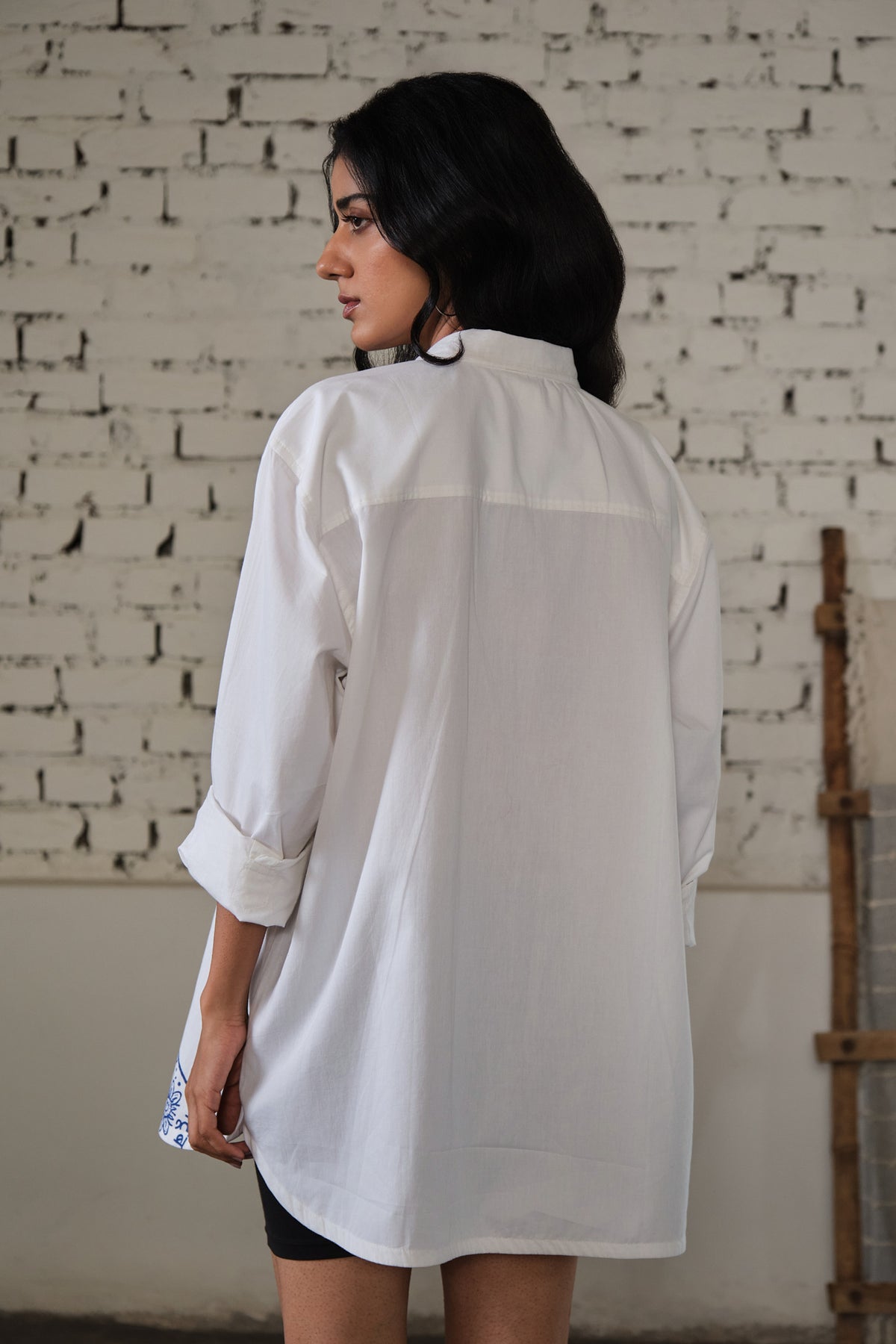 SAWAI OVERSIZED SHIRT-INK