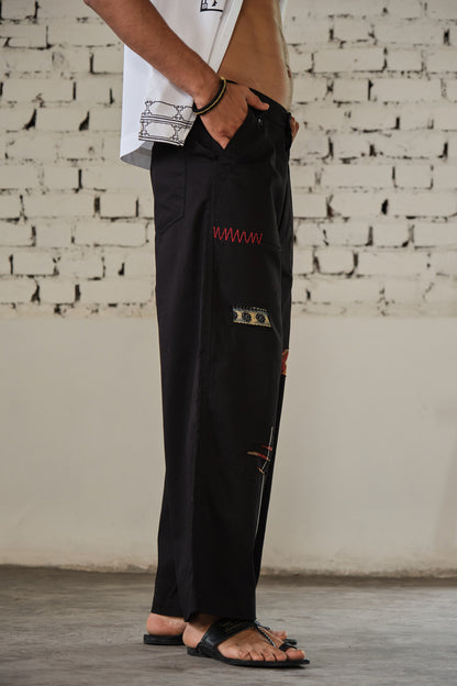 JENAB PANTS-BLACK