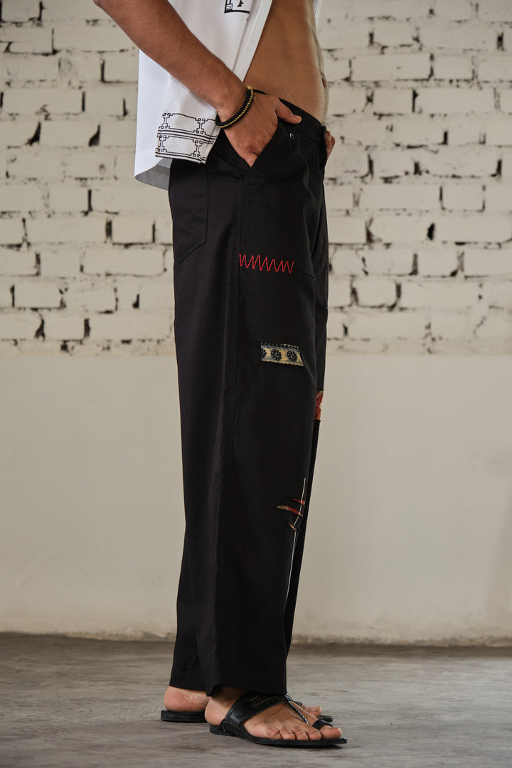 JENAB PANTS-BLACK