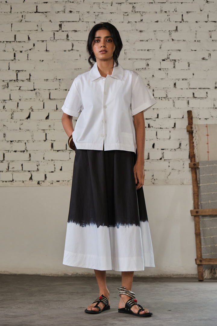 TONK SKIRT SET- DRIP BLACK