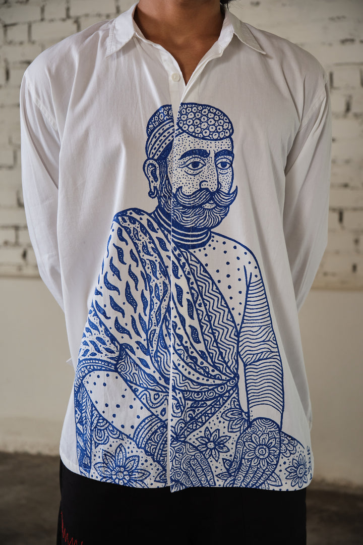 SAWAI OVERSIZED SHIRT-INK