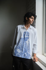 Load image into Gallery viewer, SAWAI OVERSIZED SHIRT-INK
