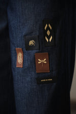 Load image into Gallery viewer, JALORE BELL PANTS-DENIM
