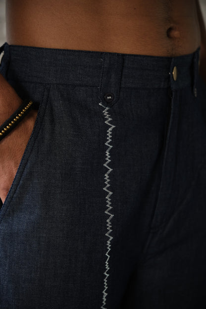 JALORE BELL PANTS-DENIM