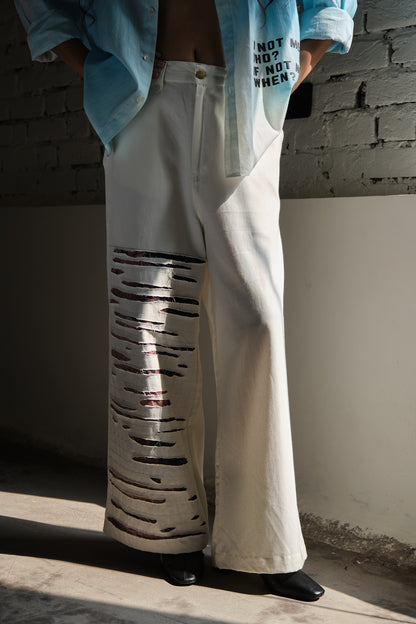 TONK KORA PANTS-COTTON TWILL