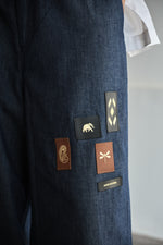 Load image into Gallery viewer, JALORE BELL PANTS-DENIM
