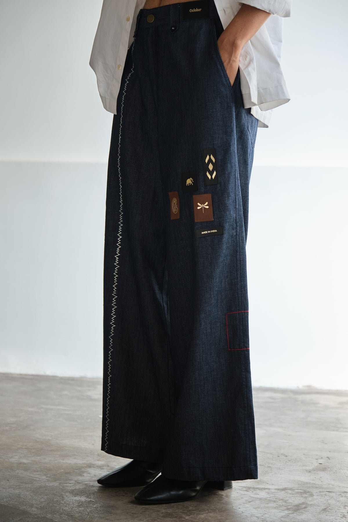 JALORE BELL PANTS-DENIM