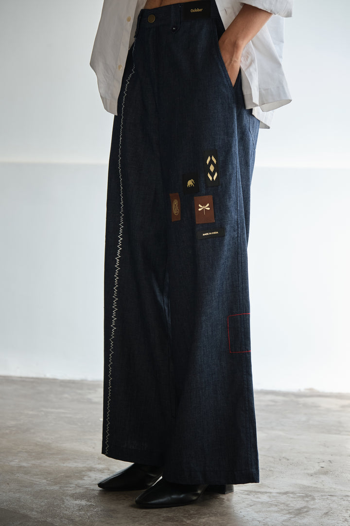 JALORE BELL PANTS-DENIM