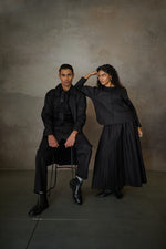 Load image into Gallery viewer, OXFORDSHIRE TRENCH SET- BLACK (SET OF3)
