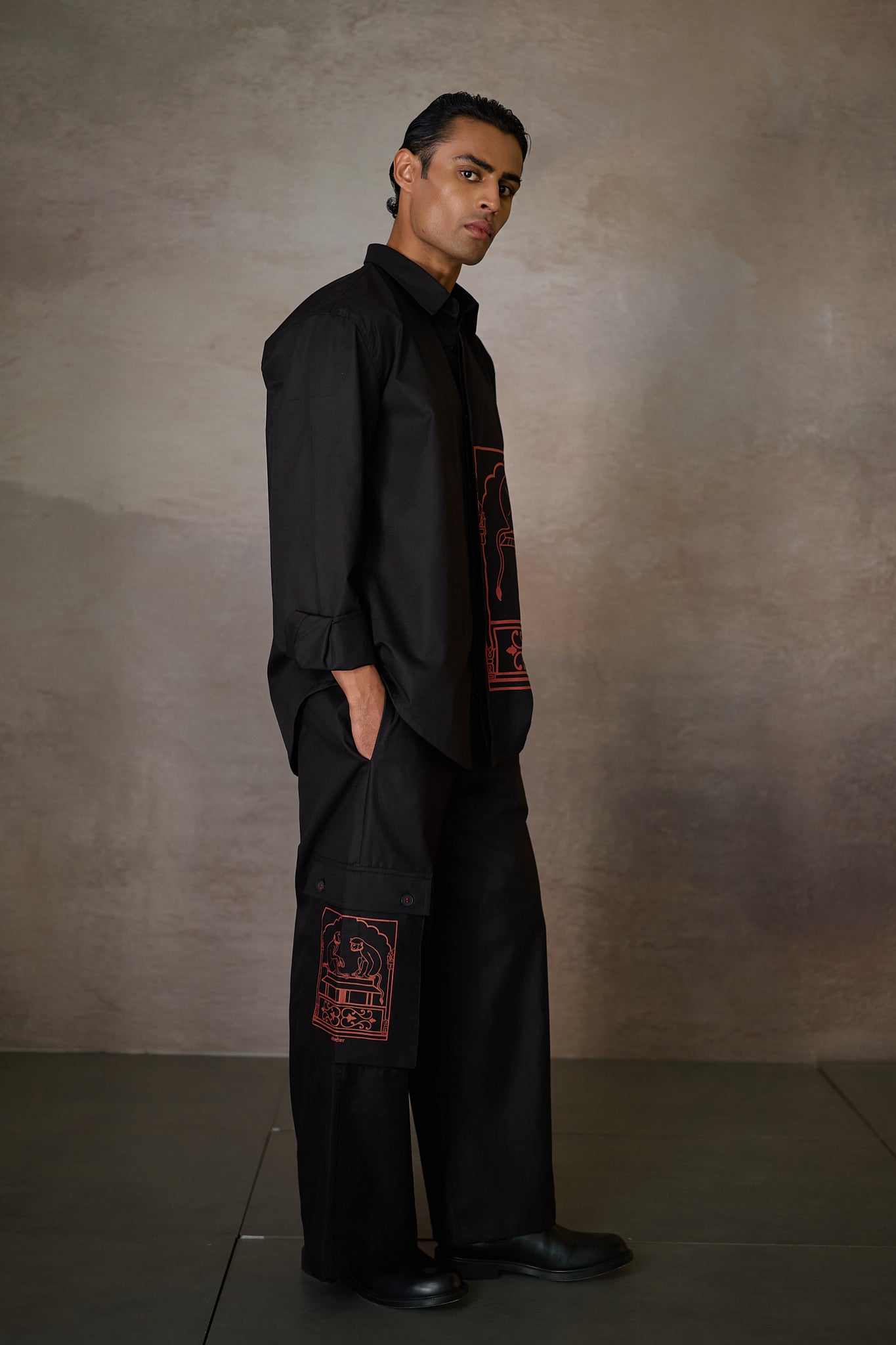WEEKEND GULLY SET- MIDNIGHT BLACK – October Jaipur