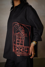 Load image into Gallery viewer, WEEKEND JAIPUR SET- MIDNIGHT BLACK
