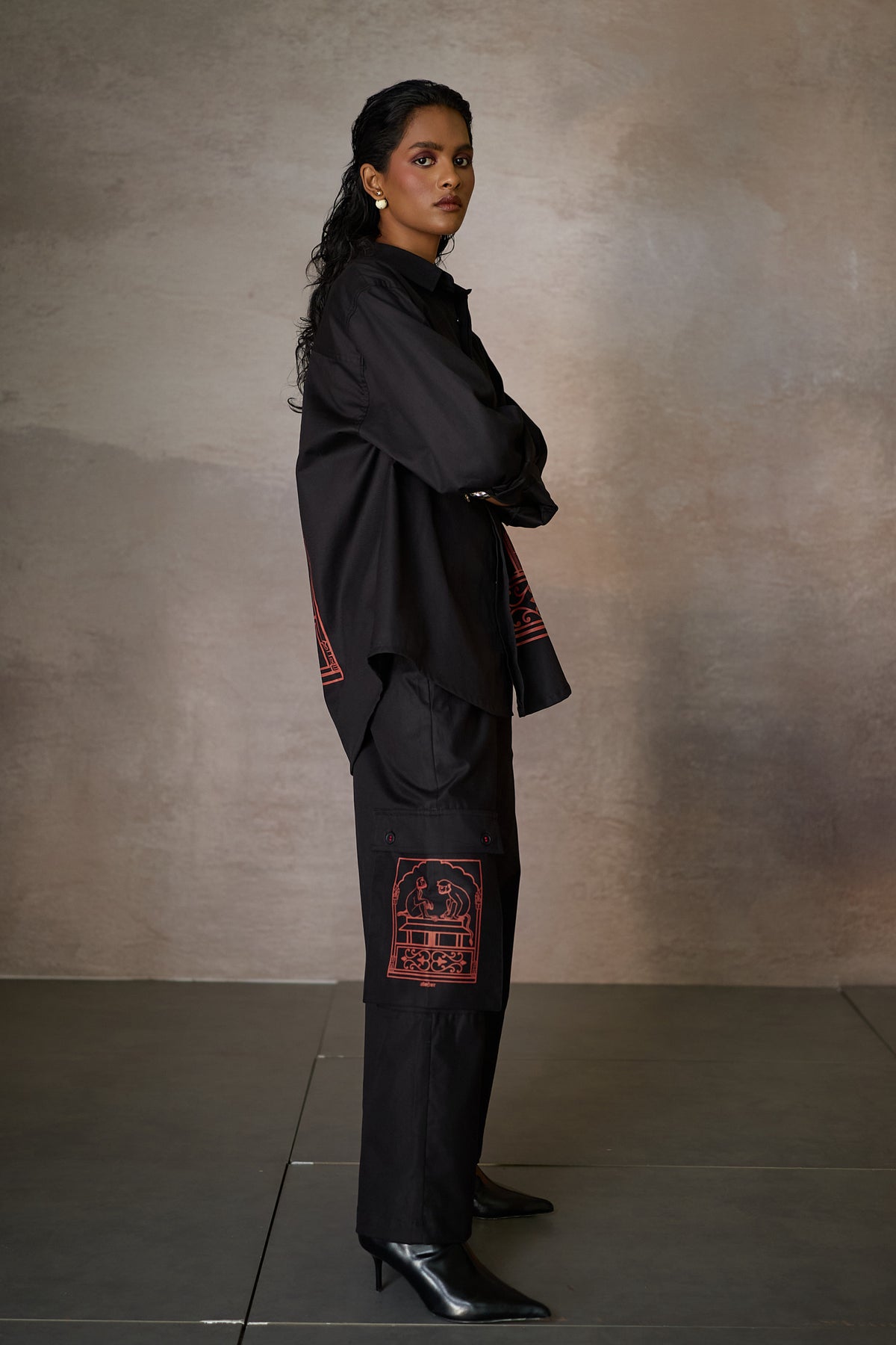 WEEKEND JAIPUR SET- MIDNIGHT BLACK
