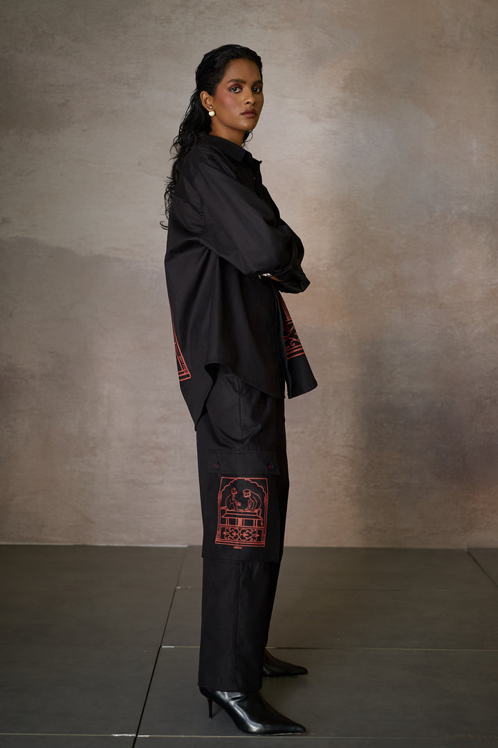 WEEKEND JAIPUR SET- MIDNIGHT BLACK