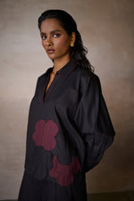 Load image into Gallery viewer, SAHIMA WIDE PANT SET- BLACK
