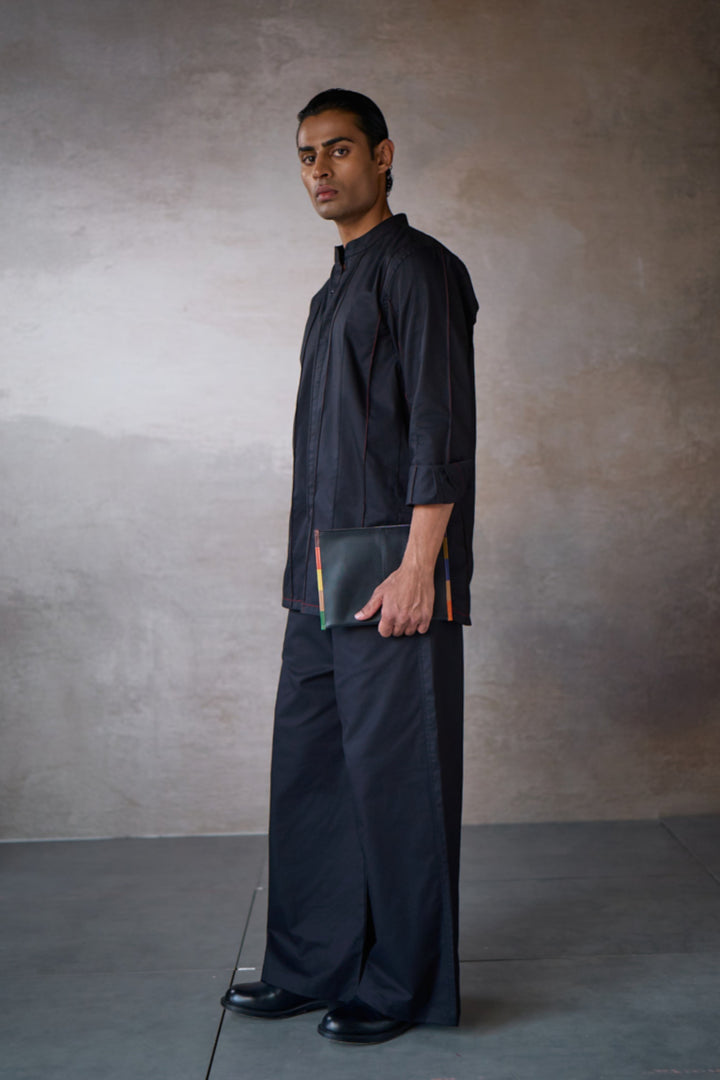 PINTUCK INDIE SET- BLACK