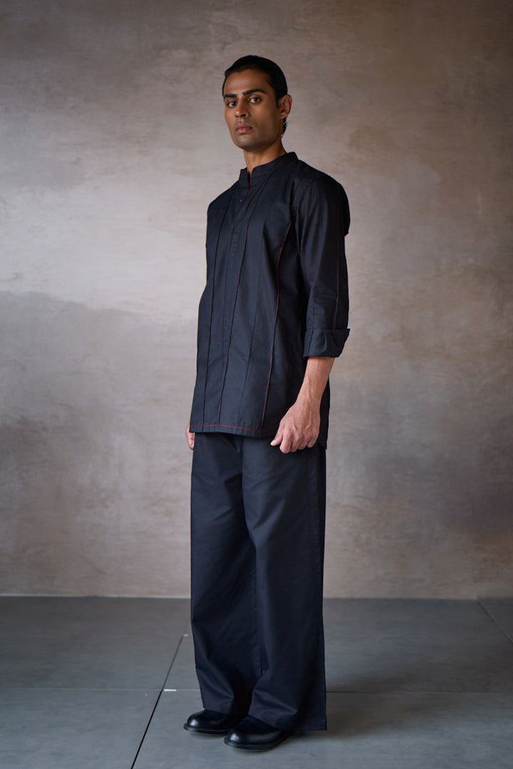 PINTUCK INDIE SET- BLACK