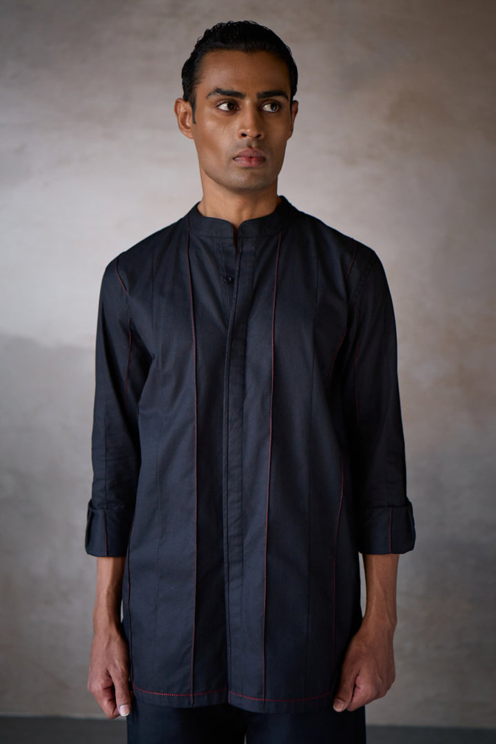 PINTUCK INDIE SET- BLACK