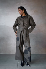 Load image into Gallery viewer, ADREA TRENCH SET-NOMAD OLIVE
