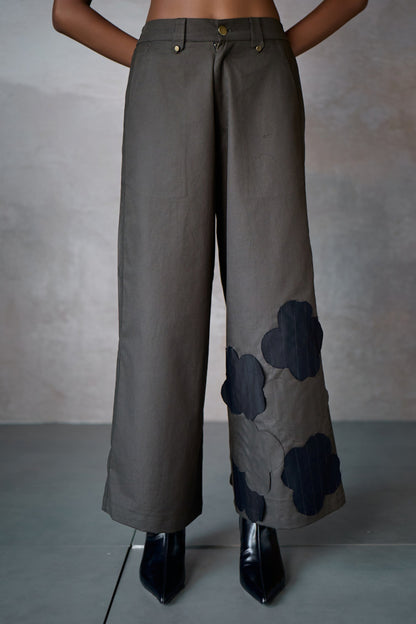 ADREA TRENCH SET-NOMAD OLIVE