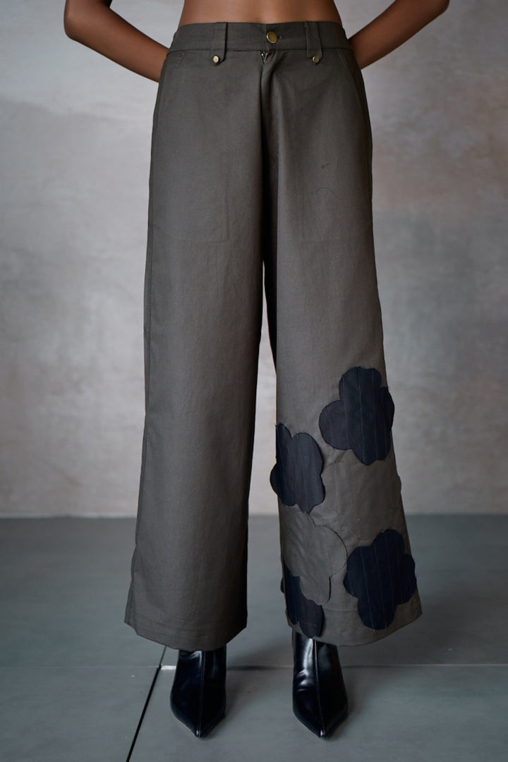 ADREA TRENCH SET-NOMAD OLIVE