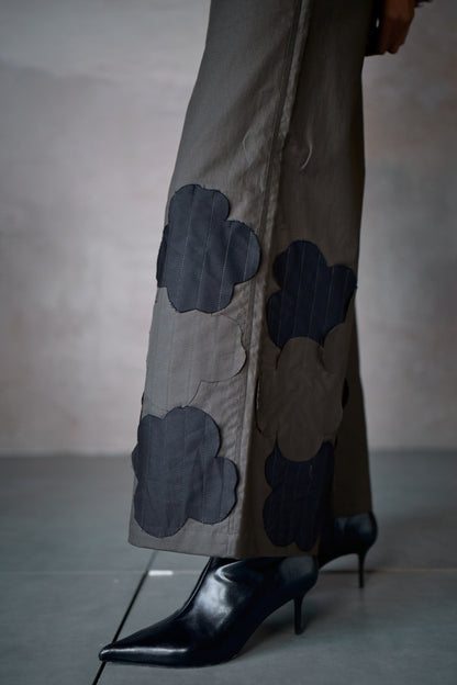 ADREA TRENCH SET-NOMAD OLIVE