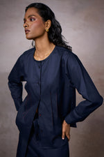 Load image into Gallery viewer, NEWYORKER SHIRT SET- NAVY
