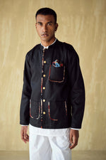 Load image into Gallery viewer, THE PATRIOT INDIE JACKET-BLACK

