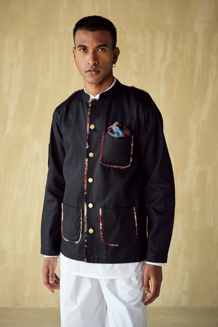 THE PATRIOT INDIE JACKET-BLACK