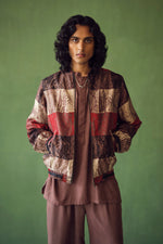 Load image into Gallery viewer, SAHEB BOMBER JACKET SET-AJRAK

