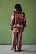 Load image into Gallery viewer, SAHEB BOMBER JACKET SET-AJRAK
